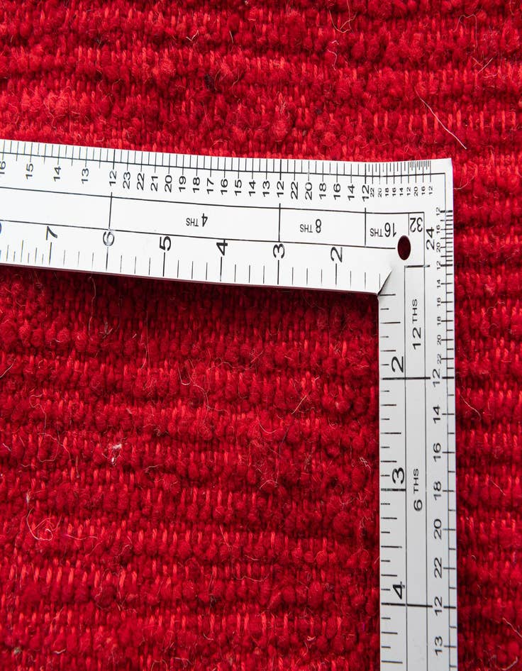 Detail image of  6' 10 x 10'  Hand Knotted Moroccan Wool Rug