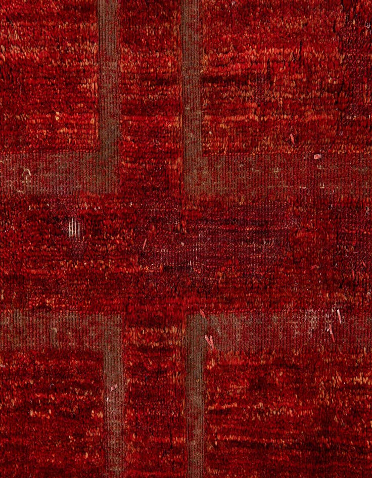 Detail image of  6' 7 x 9' 5  Hand Knotted Moroccan Wool Rug