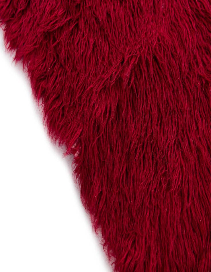 Detail image of  4' 7 x 6' 8  Hand Knotted Moroccan Wool Rug