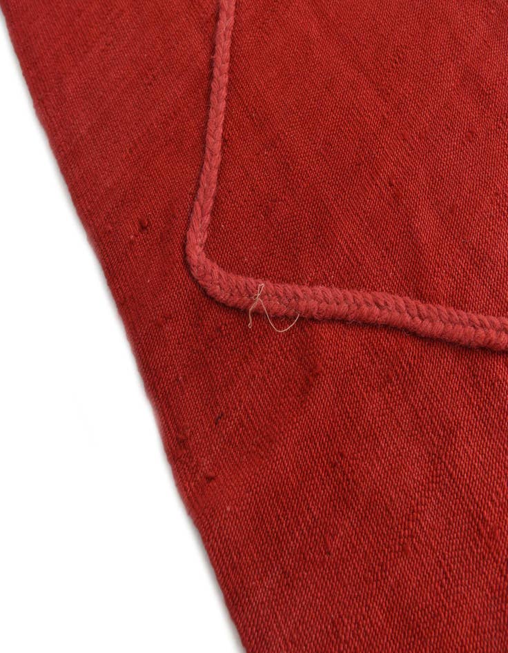 Detail image of  6' 4 x 9' 10  Hand Knotted Moroccan Wool Rug