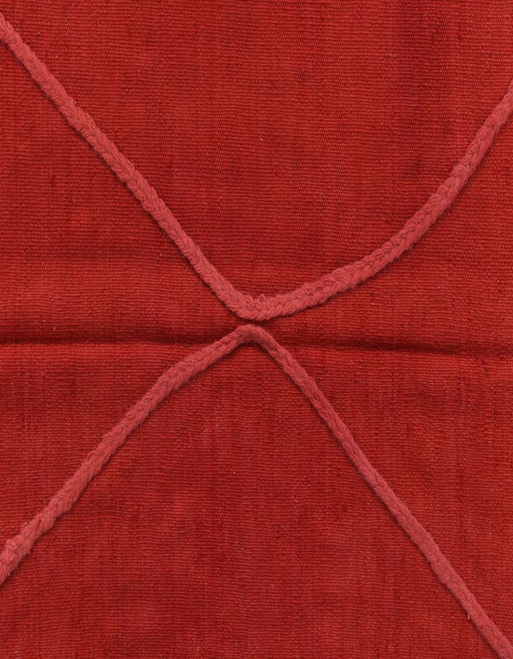 Detail image of  5' 7 x 7' 7  Hand Knotted Moroccan Wool Rug