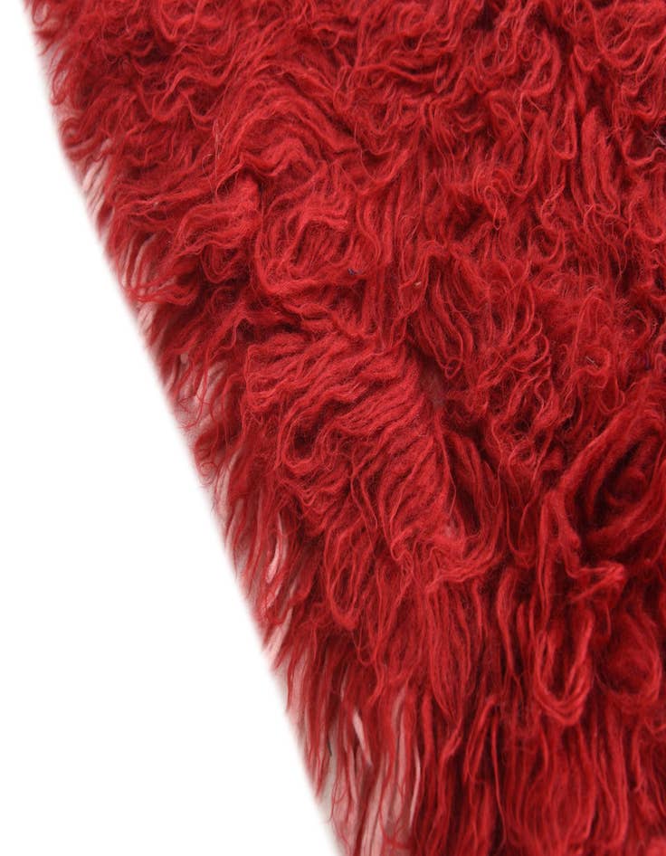 Detail image of  2' 7 x 4' 10  Hand Knotted Moroccan Wool Rug