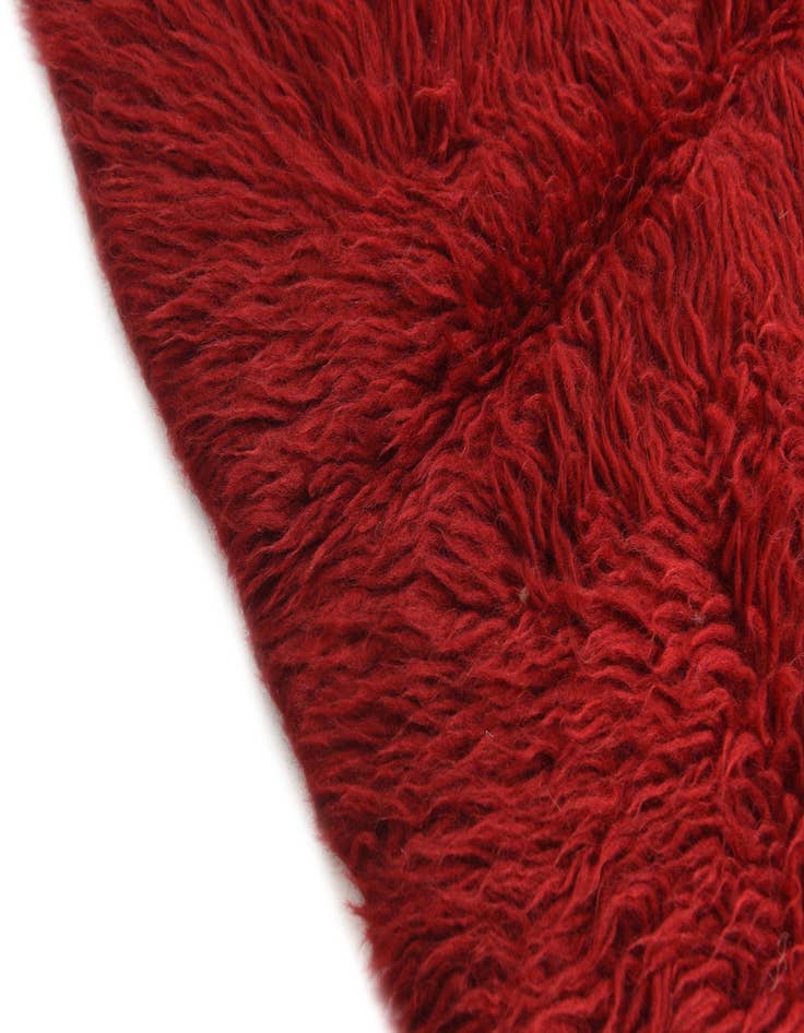 Detail image of  2' 2 x 2' 9  Hand Knotted Moroccan Wool Rug