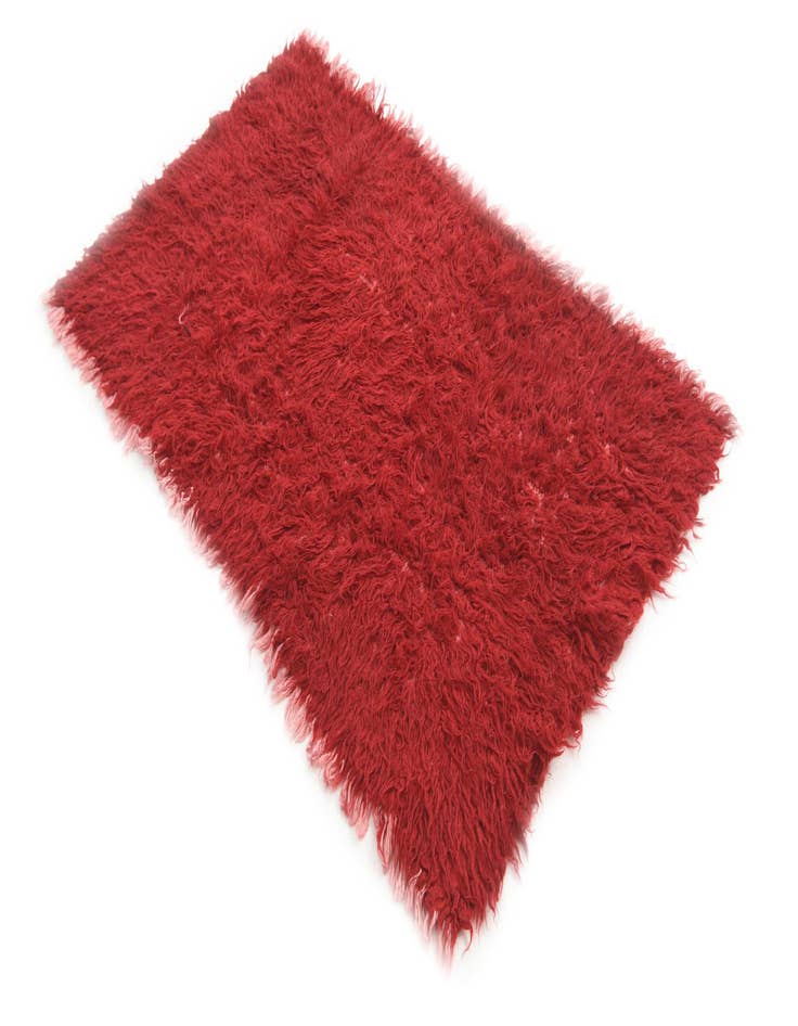 Detail image of  3' x 5' 2  Hand Knotted Moroccan Wool Rug