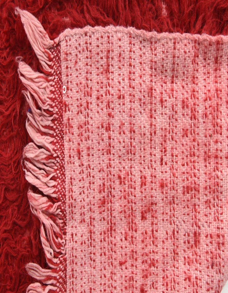 Detail image of  3' x 5' 2  Hand Knotted Moroccan Wool Rug