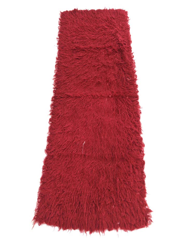 Detail image of  2' 5 x 4' 6  Hand Knotted Moroccan Wool Rug