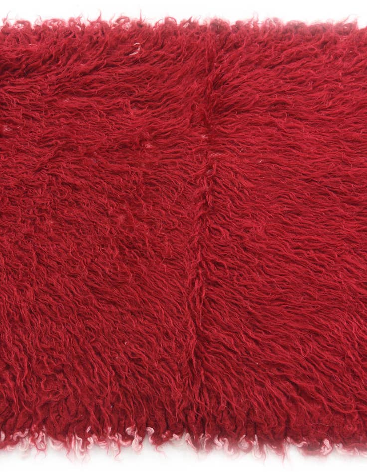 Detail image of  2' 5 x 4' 6  Hand Knotted Moroccan Wool Rug