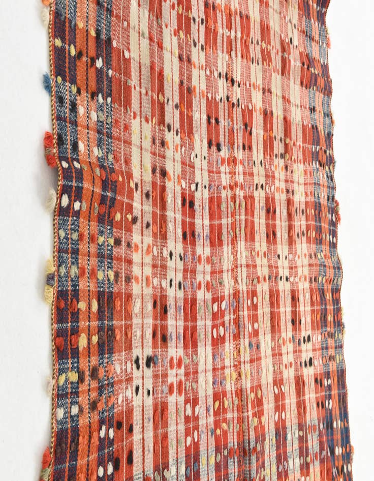 Detail image of  4' 5 x 8' 6  Hand Knotted Moroccan Wool Rug