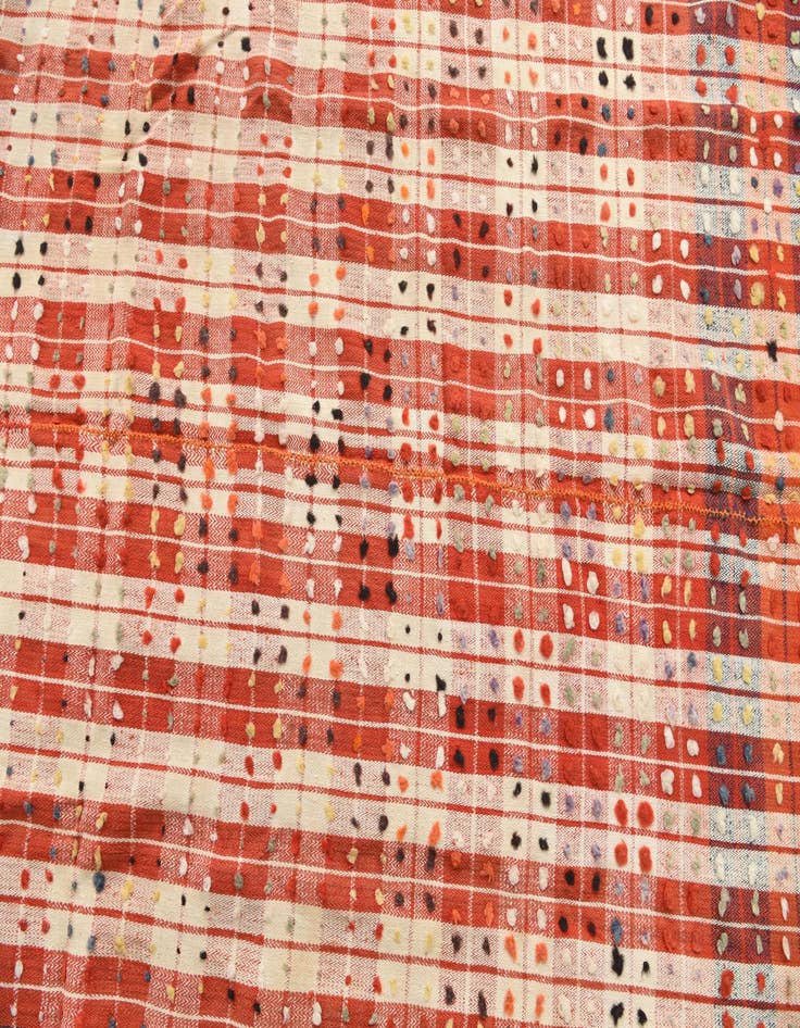 Detail image of  4' 5 x 8' 6  Hand Knotted Moroccan Wool Rug