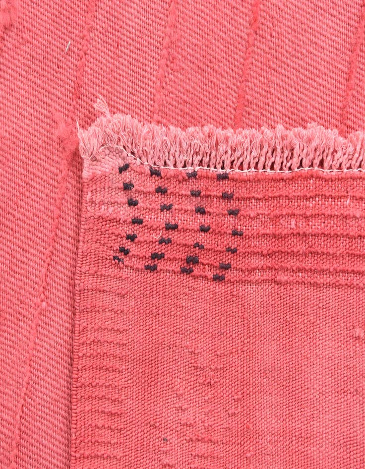 Detail image of  5' 4 x 8' 4  Hand Knotted Moroccan Wool Rug