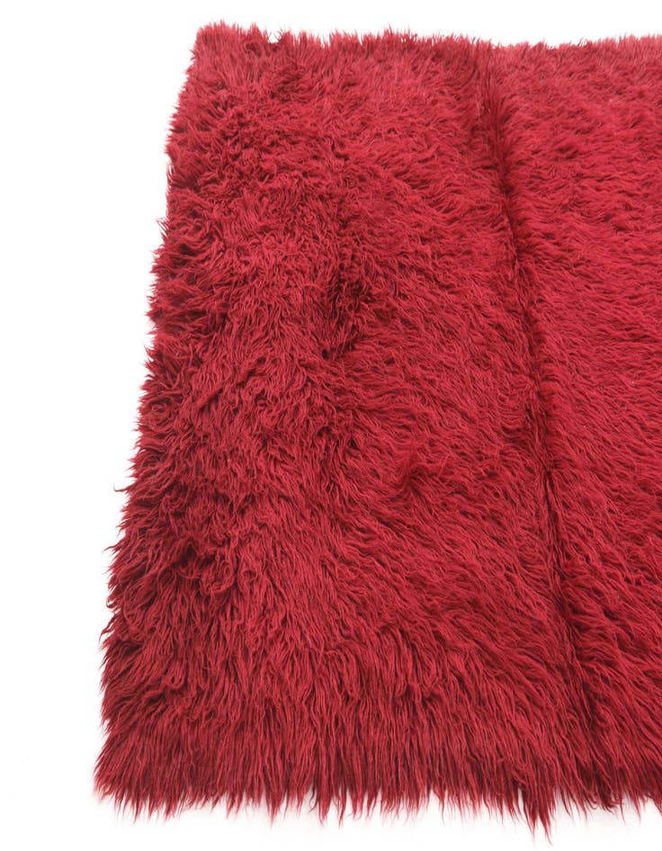 Detail image of  3' 7 x 4' 8  Hand Knotted Moroccan Wool Rug