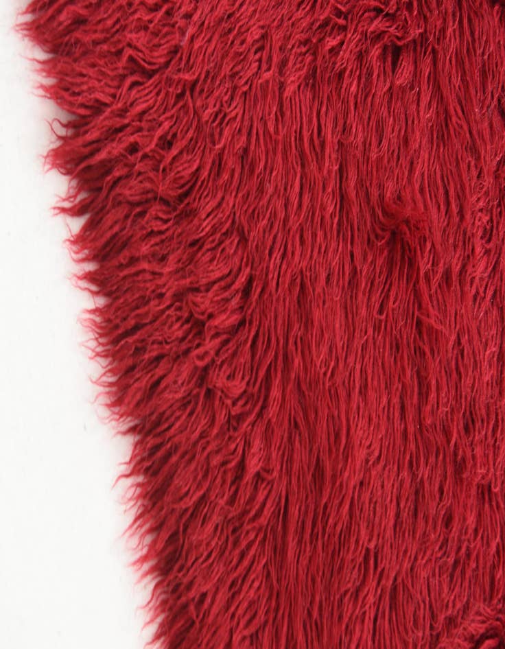 Detail image of  3' 7 x 4' 8  Hand Knotted Moroccan Wool Rug