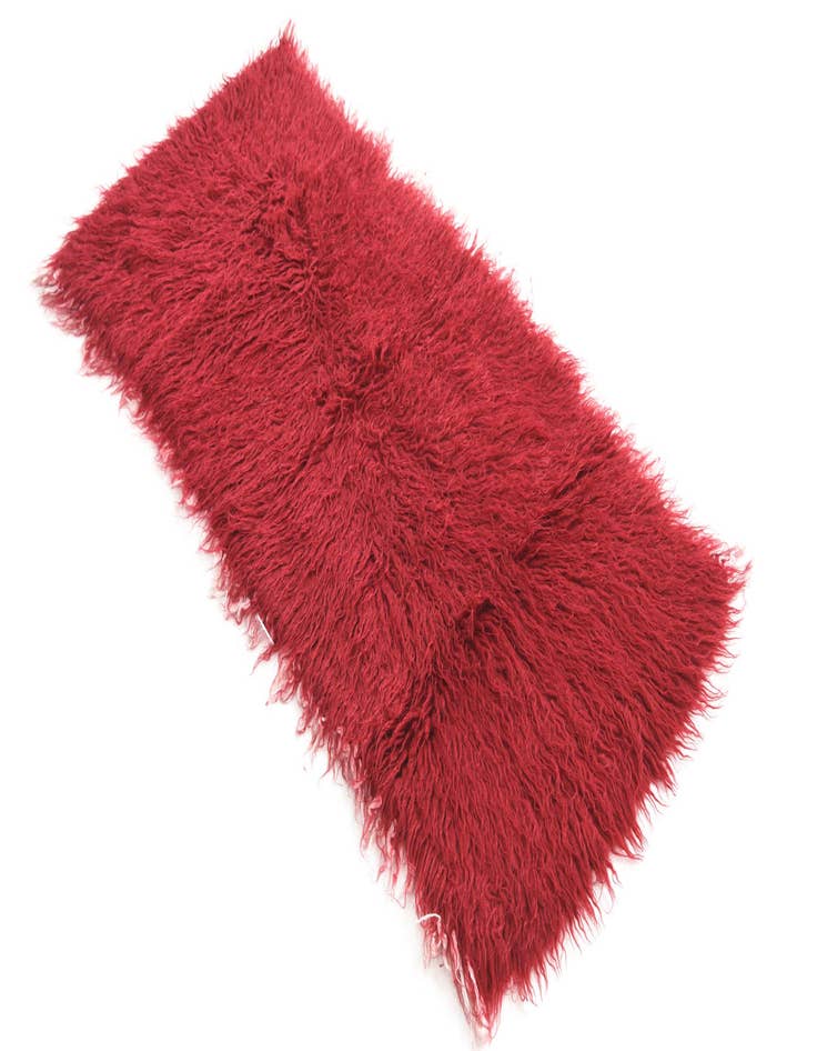 Detail image of  3' x 5'  Hand Knotted Moroccan Wool Rug