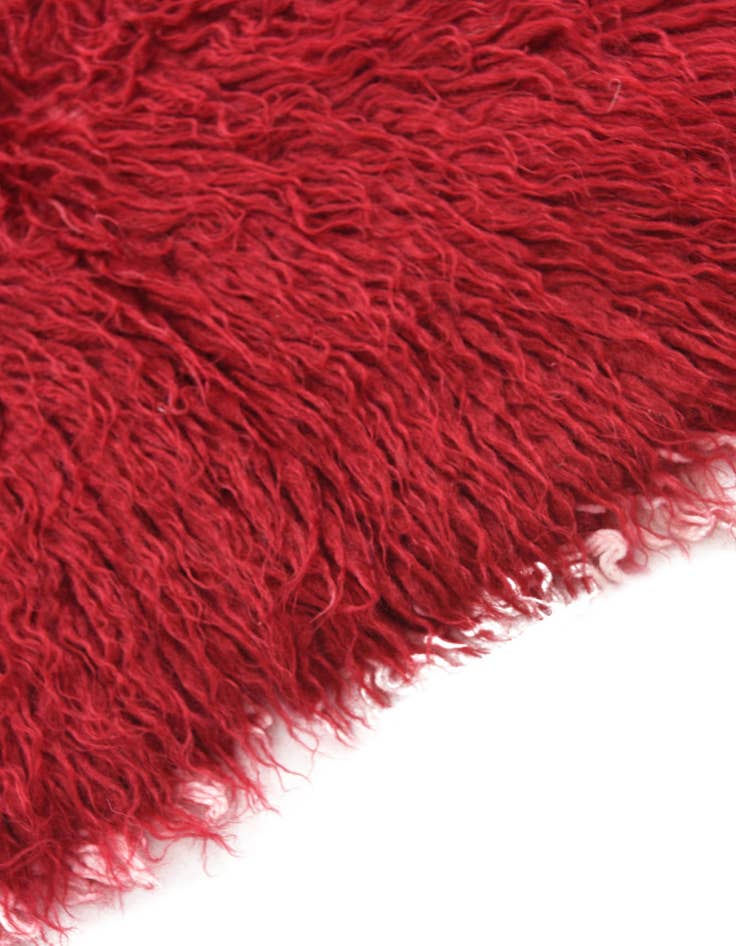 Detail image of  3' x 5'  Hand Knotted Moroccan Wool Rug