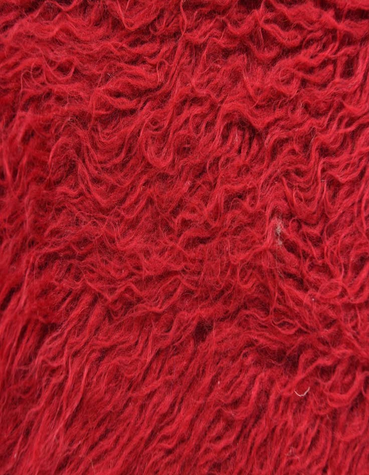 Detail image of  2' x 3' 8  Hand Knotted Moroccan Wool Rug