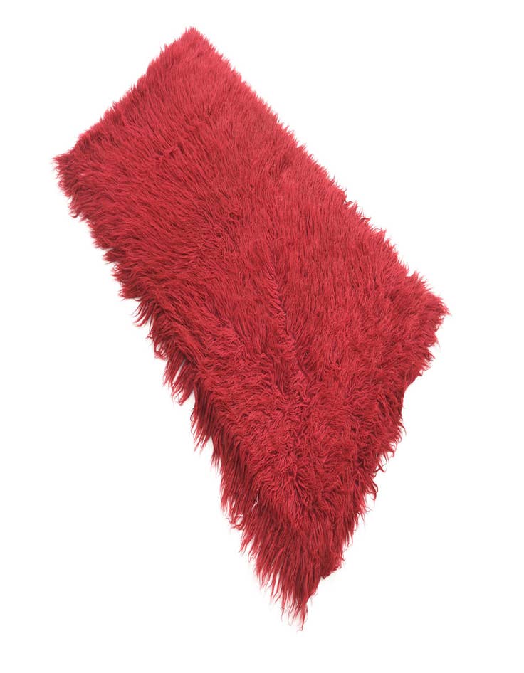 Detail image of  2' 6 x 4' 6  Hand Knotted Moroccan Wool Rug