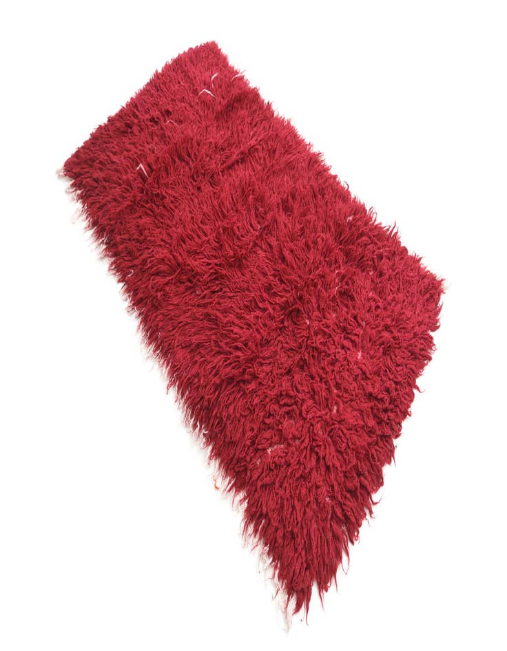 Detail image of  3' 3 x 5' 6  Hand Knotted Moroccan Wool Rug