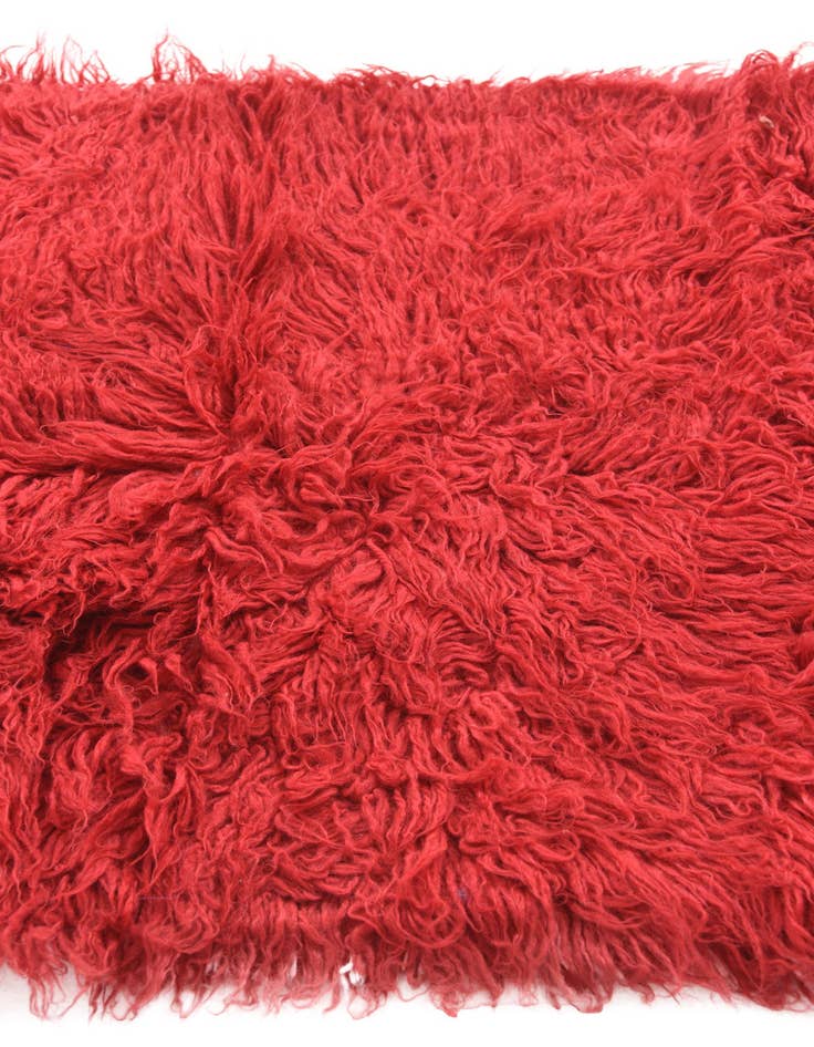 Detail image of  2' 8 x 4' 9  Hand Knotted Moroccan Wool Rug