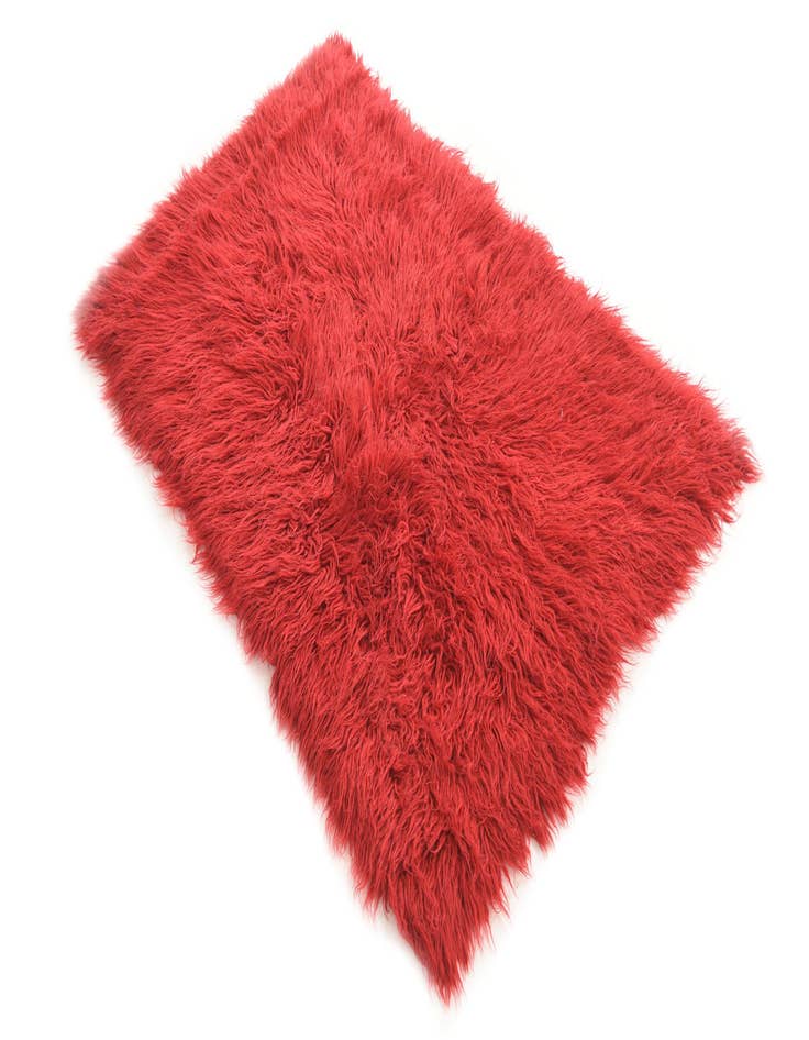 Detail image of  3' x 4' 6  Hand Knotted Moroccan Wool Rug