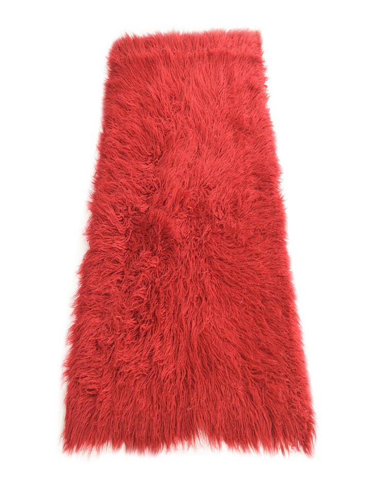 Detail image of  3' x 4' 6  Hand Knotted Moroccan Wool Rug