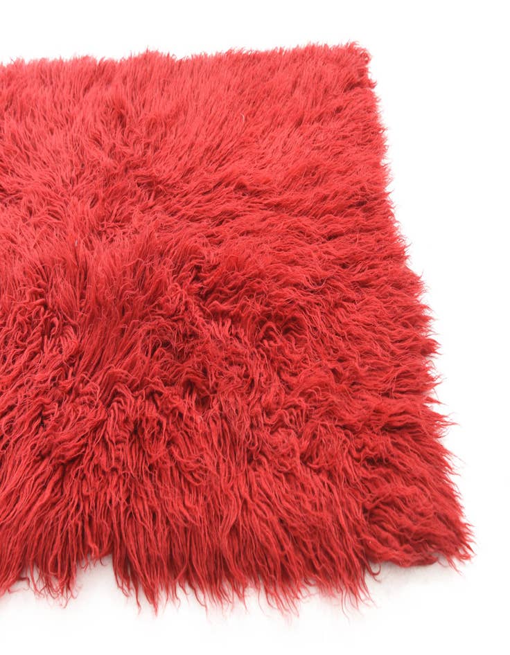 Detail image of  3' x 4' 6  Hand Knotted Moroccan Wool Rug