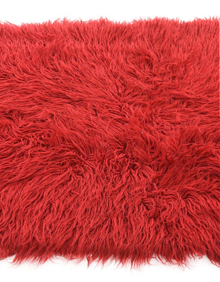 Detail image of  3' x 4' 6  Hand Knotted Moroccan Wool Rug