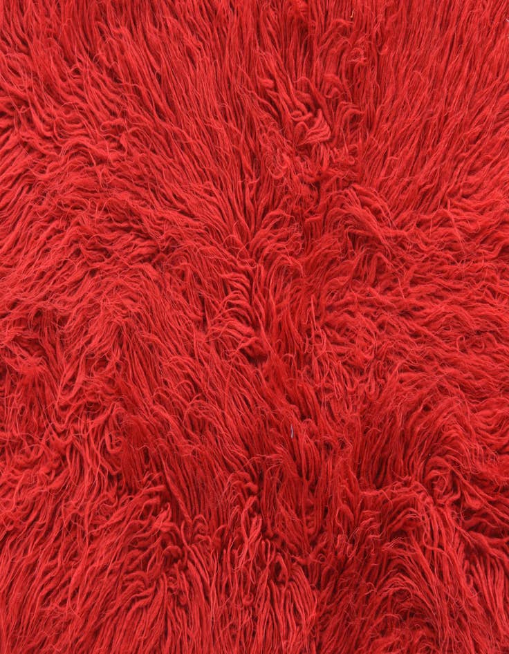 Detail image of  3' x 4' 6  Hand Knotted Moroccan Wool Rug