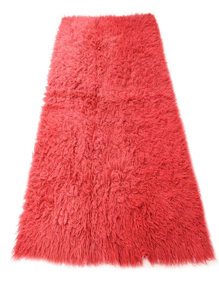 Detail image of  5' 2 x 7' 7  Hand Knotted Moroccan Wool Rug