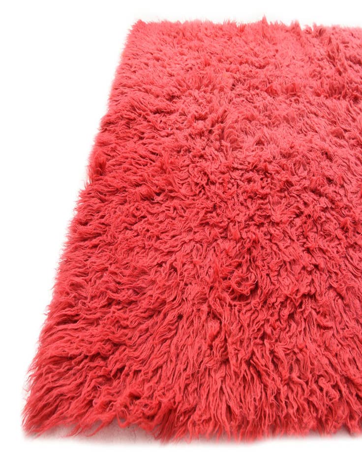 Detail image of  5' 2 x 7' 7  Hand Knotted Moroccan Wool Rug