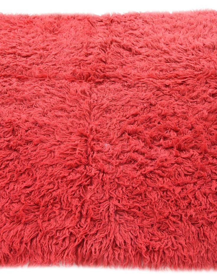 Detail image of  5' 2 x 7' 7  Hand Knotted Moroccan Wool Rug