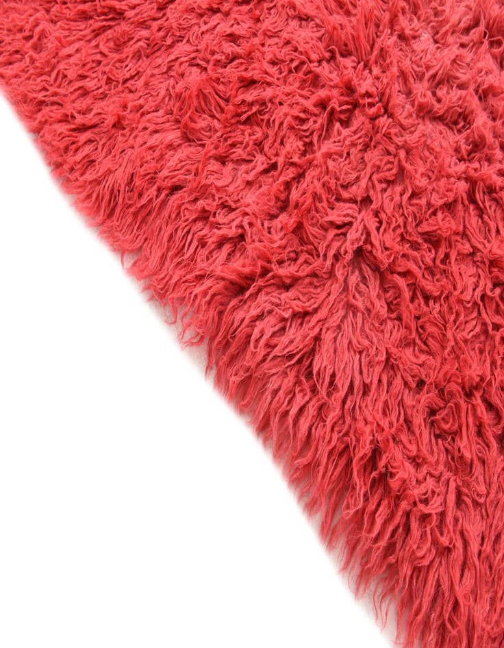 Detail image of  5' 2 x 7' 7  Hand Knotted Moroccan Wool Rug