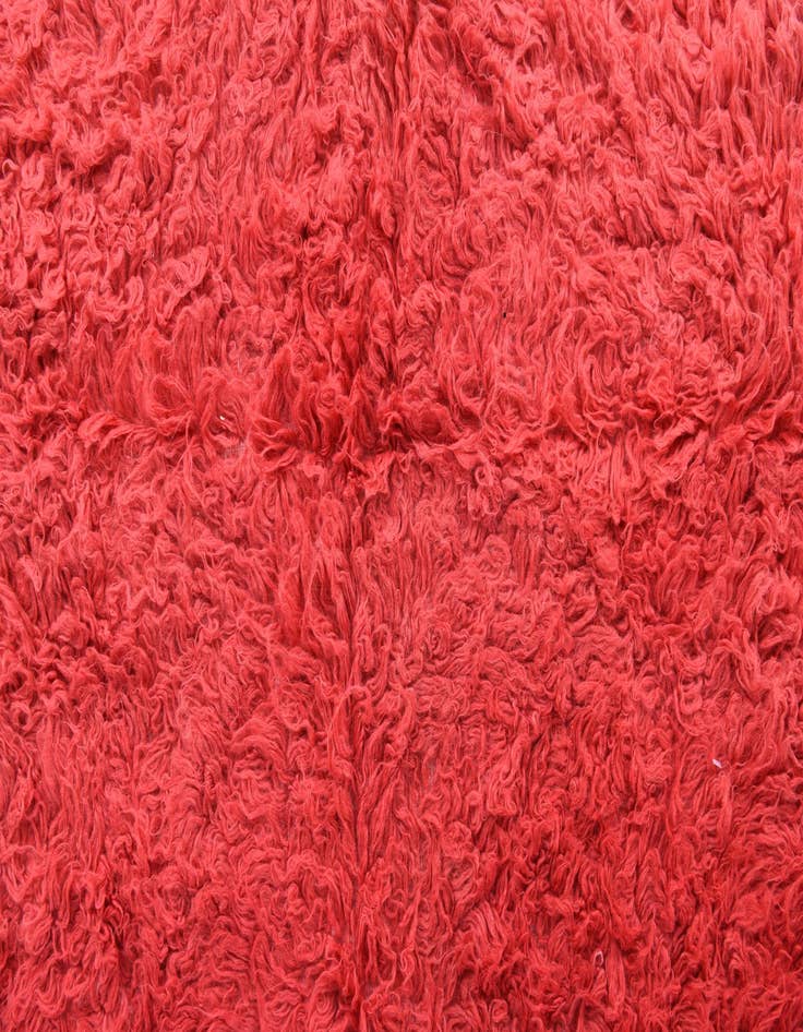 Detail image of  5' 2 x 7' 7  Hand Knotted Moroccan Wool Rug