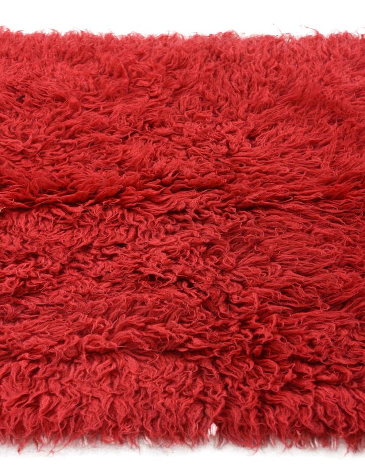 Detail image of  3' 1 x 5' 4  Hand Knotted Moroccan Wool Rug