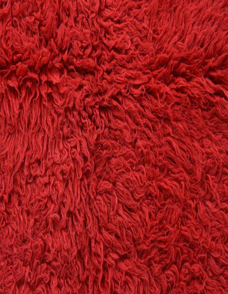 Detail image of  3' 1 x 5' 4  Hand Knotted Moroccan Wool Rug