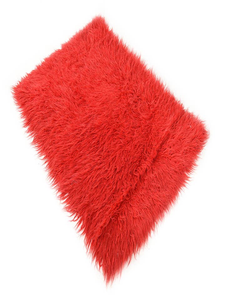 Detail image of  3' x 4' 1  Hand Knotted Moroccan Wool Rug