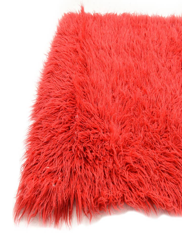 Detail image of  3' x 4' 1  Hand Knotted Moroccan Wool Rug