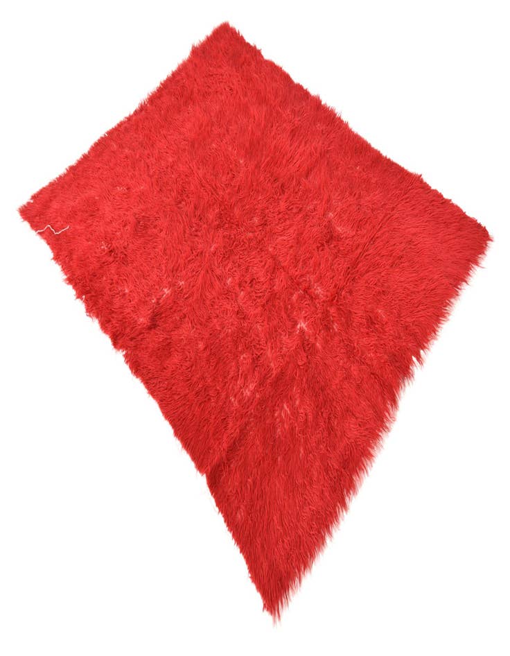 Detail image of  4' x 5' 3  Hand Knotted Moroccan Wool Rug