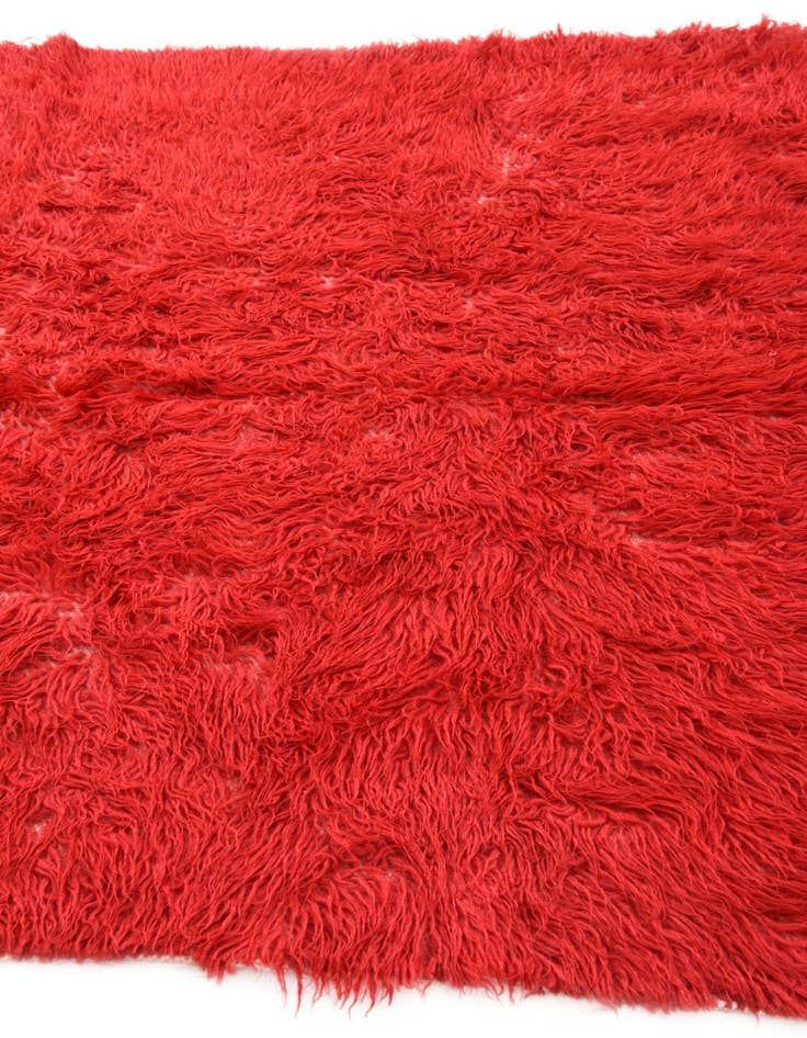 Detail image of  4' x 5' 3  Hand Knotted Moroccan Wool Rug