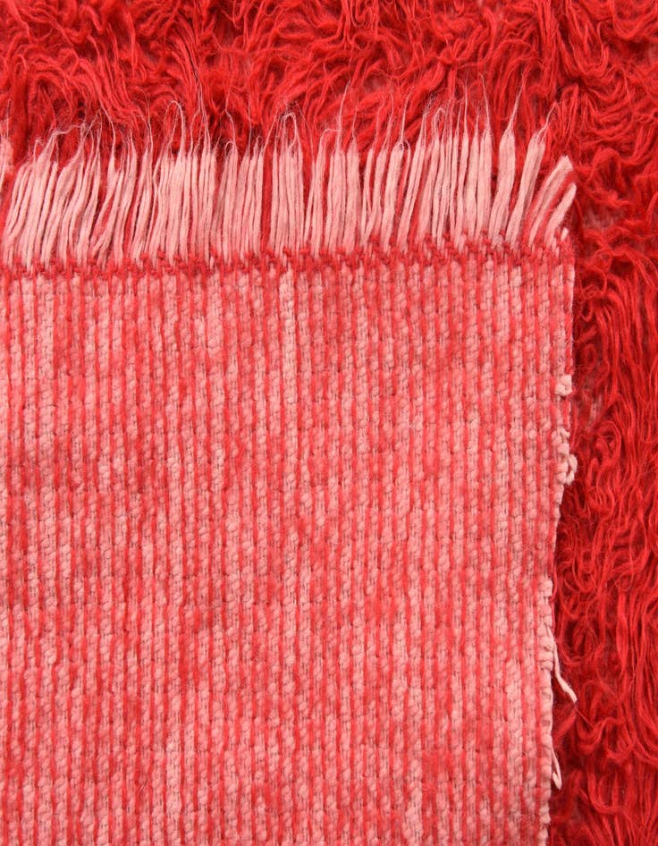 Detail image of  4' x 5' 3  Hand Knotted Moroccan Wool Rug