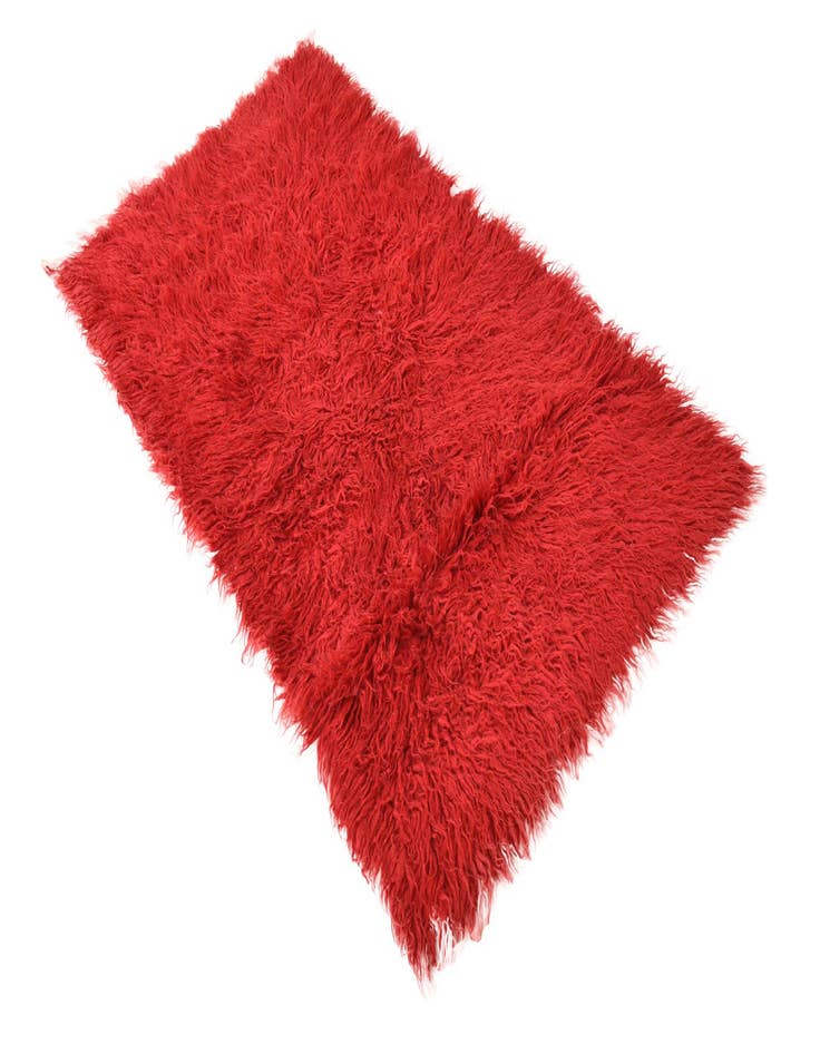 Detail image of  2' 10 x 5' 4  Hand Knotted Moroccan Wool Rug