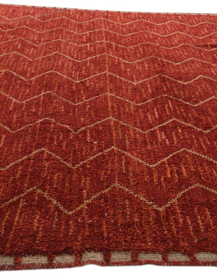 Detail image of  9' 2 x 12' 1  Hand Knotted Moroccan Wool Rug