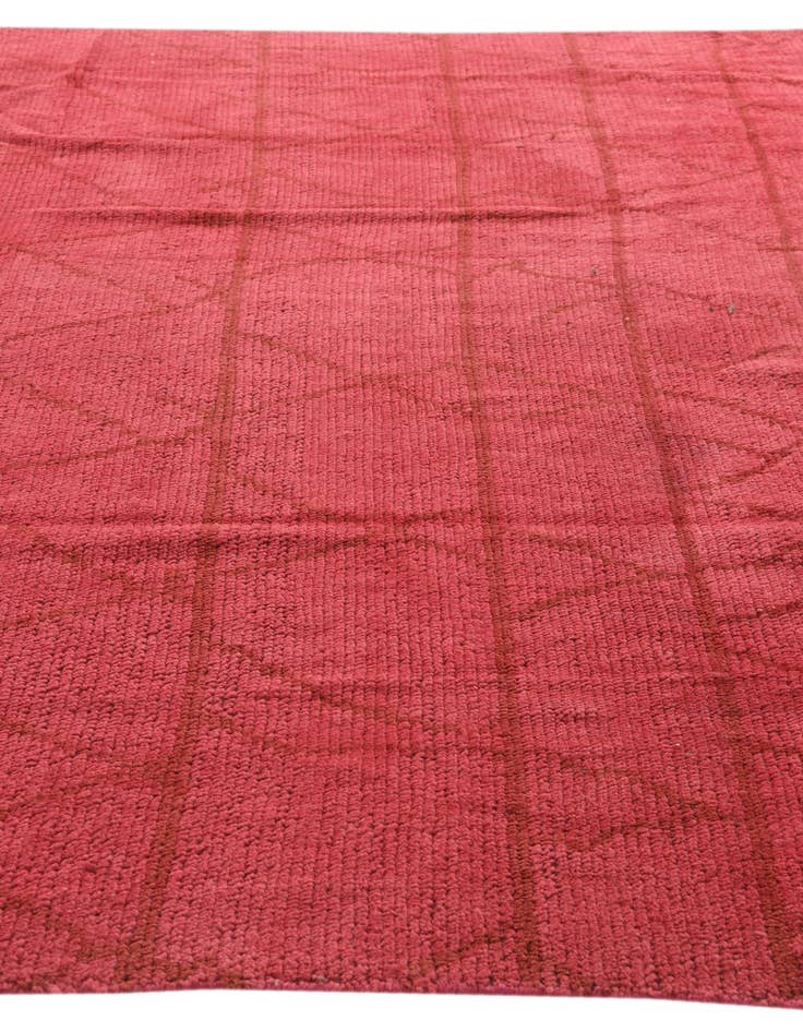 Detail image of  7' 8 x 10' 3  Hand Knotted Moroccan Wool Rug