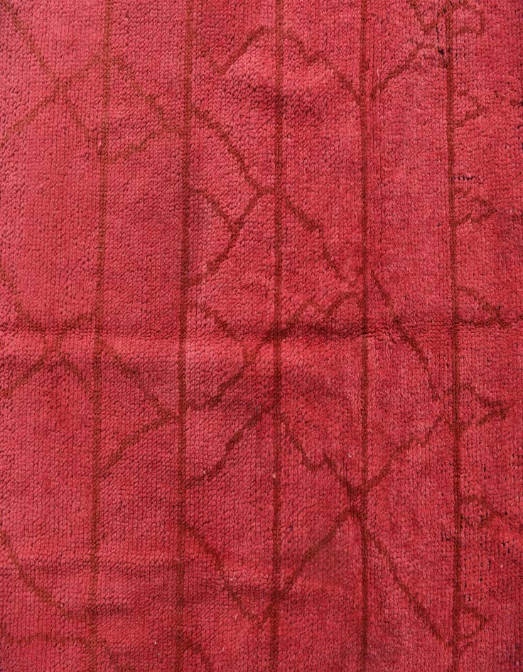 Detail image of  7' 8 x 10' 3  Hand Knotted Moroccan Wool Rug