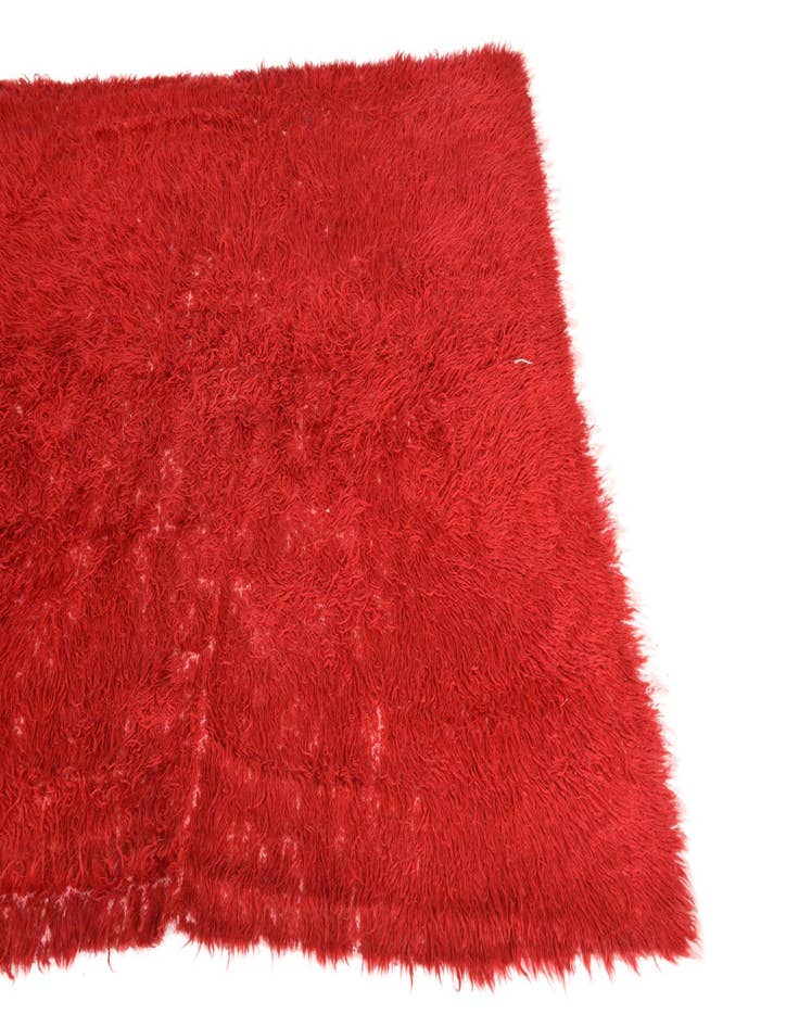 Detail image of  6' x 7' 5  Hand Knotted Moroccan Wool Rug