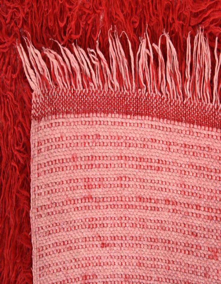 Detail image of  6' x 7' 5  Hand Knotted Moroccan Wool Rug