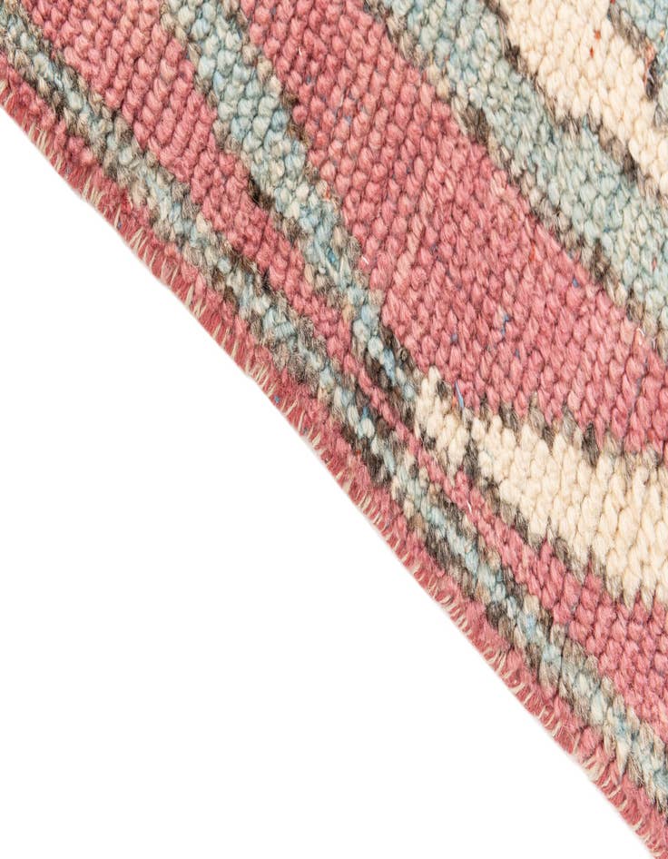 Detail image of  5' 9 x 9' 2  Hand Knotted Moroccan Wool Rug