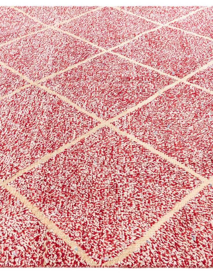 Detail image of  8' x 10' 4  Hand Knotted Moroccan Wool Rug