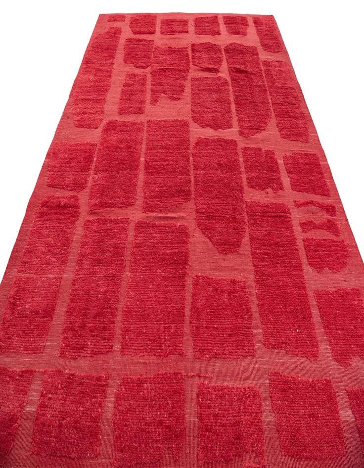 Detail image of  8' 1 x 10' 6  Hand Knotted Moroccan Wool Rug