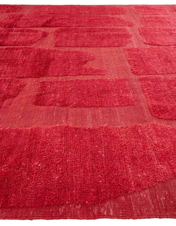 Detail image of  8' 1 x 10' 6  Hand Knotted Moroccan Wool Rug