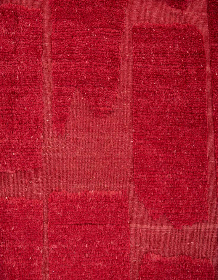 Detail image of  8' 1 x 10' 6  Hand Knotted Moroccan Wool Rug